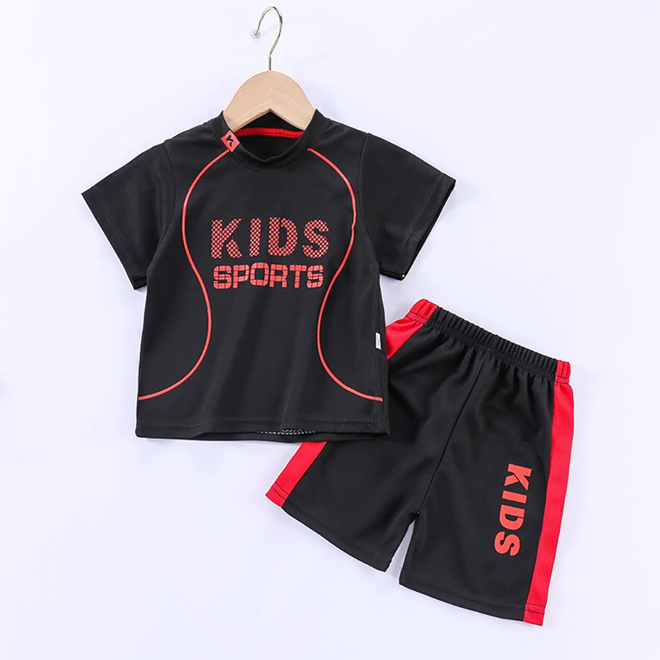 Children Clothing Sets Summer Short Sleeve Football Basketball Suit Clothing Set Boy Girl Jersey Quick Drying Breathable Kids Sports Wear