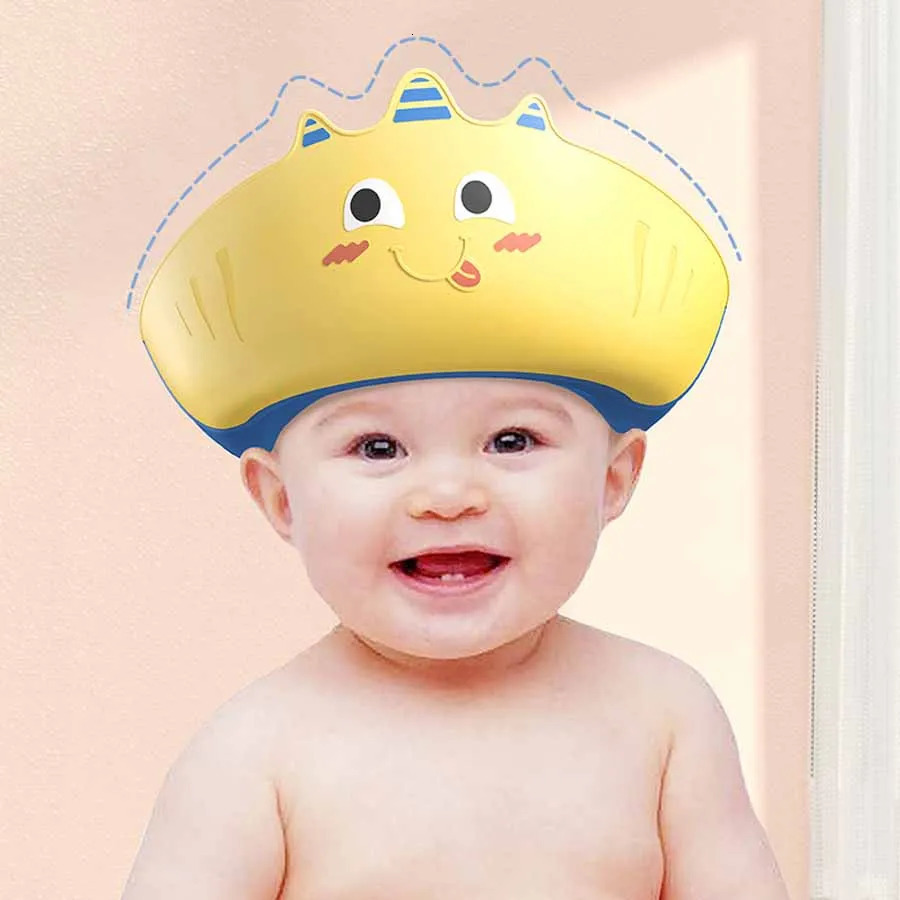 Baby Shampoo Cap Soft Adjustable Wash Hair Hat for Kids Ear and Eye Safe Protection Children Waterproof Shower Shampoos Hat 250617