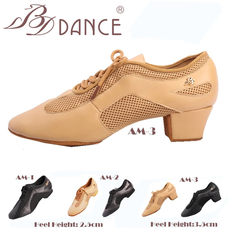 BD dance shoes am 1 am 2 am 3 ballroom dance Shoes for men and women Latin Dance shoes two point sole teachers trainning shoes 250613
