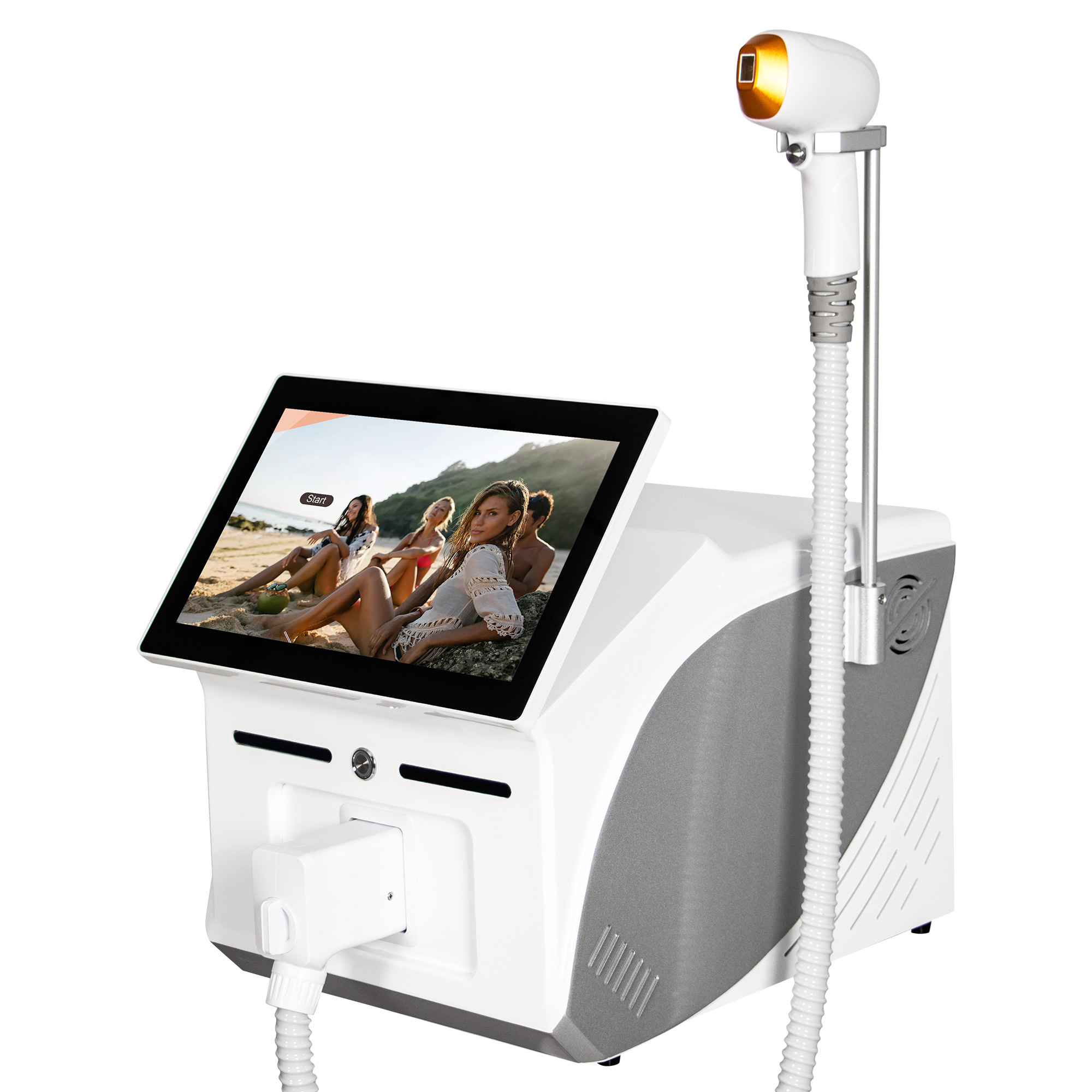 2025 Newest High power Permanent 3 wavelength 755 nm 808 nm 1064 nm Ice Platinum Titanium 808nm Diode Laser Hair Remova lMachine