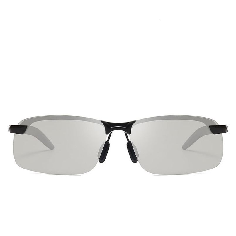 Metal Men's Photochromic Smart Day And Night Dual-Use Driver Driving Glasses Polarized Sunglasses 3043