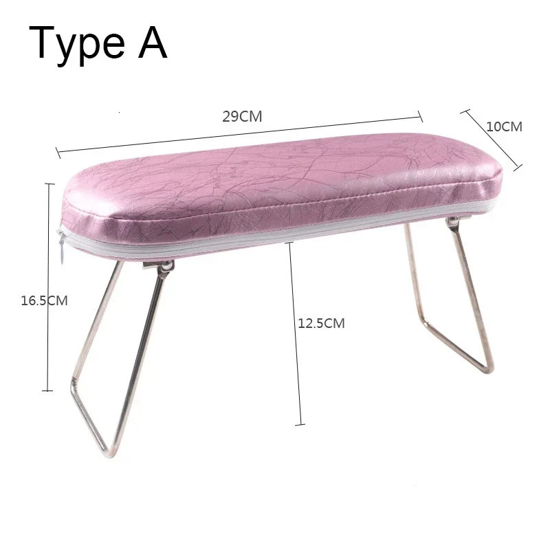 Soft Washable Arm Rest Cushion Leather Hand Pillow Rest Wrist Support Hand Holder Pad Manicure Table Hand Cushion Nail Art 250612