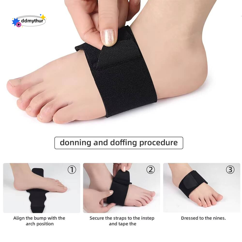 1Pair Flat Feet Arch Support Orthopedic Pads For Shoes Men Women, Foot Valgus Sports Insoles Shoe Inserts Accessories ddmythur