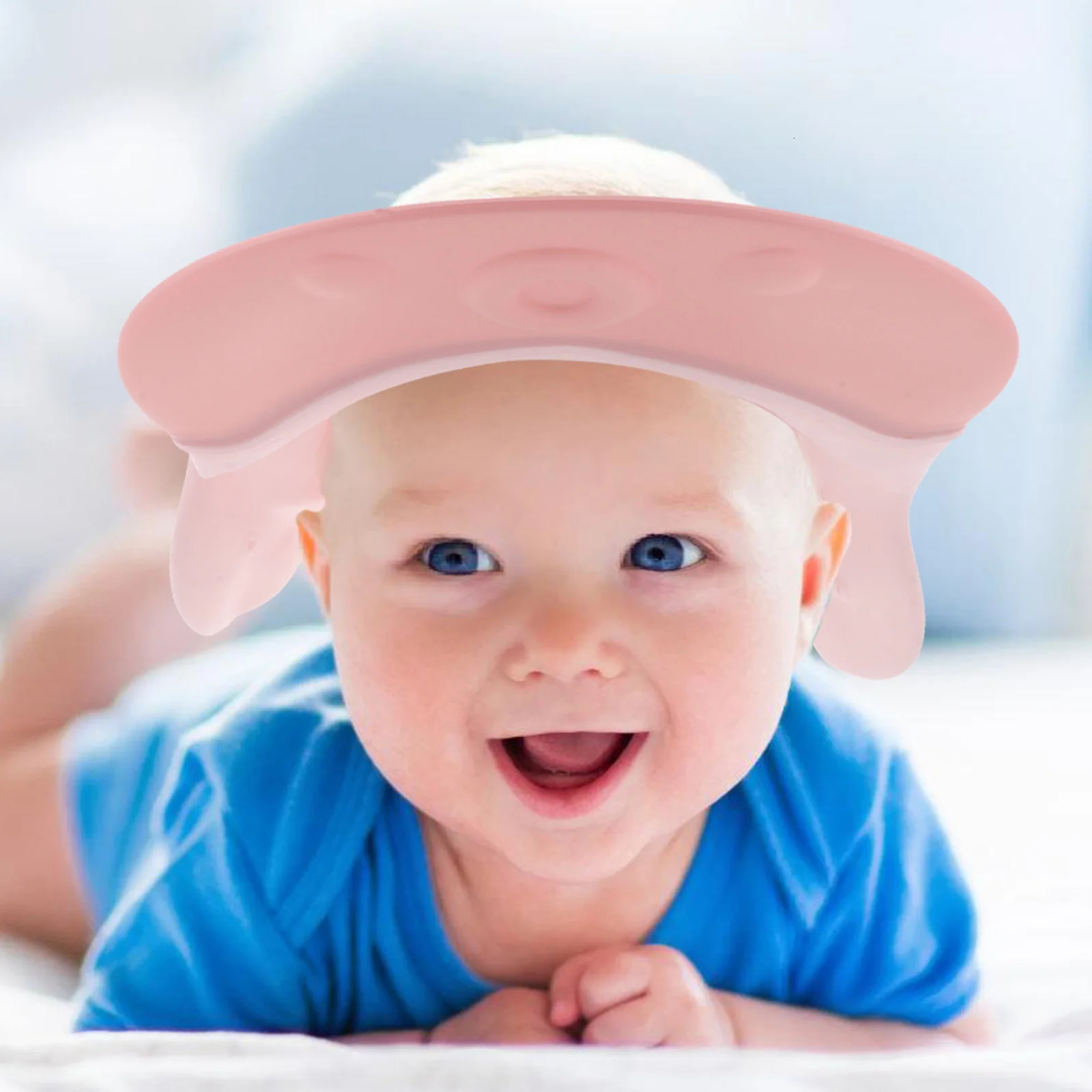 Childrens Shampoo Cap Shower for Kids Baby Bath Accessories Hair Wash Shield Hat Adjustable 250617