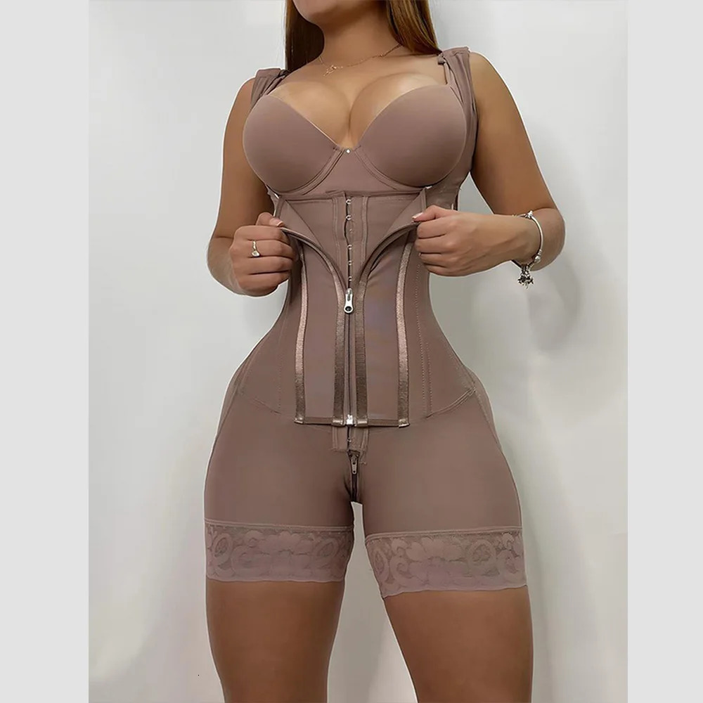 High Compression Reducing and Shapers Girdle for Women Butt Lifter Body Shaper Colobiana Abdomen Control Shapewear Panties 250616
