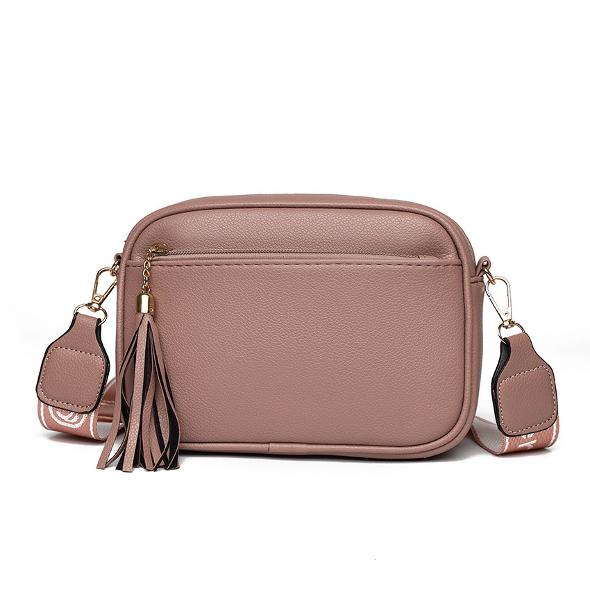 Free Shipping 2025 Summer New Designer Bag Multifunctional Ins Style Tassel Women's Handbag Solid Color Fashion High-quality Shopping Bag