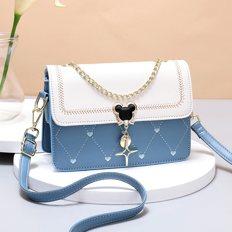 Free Shipping 2025 New Designer Bag High-end Trendy Fashion Single Shoulder Handbag Color Blocked Casual High-quality Shopping Bag