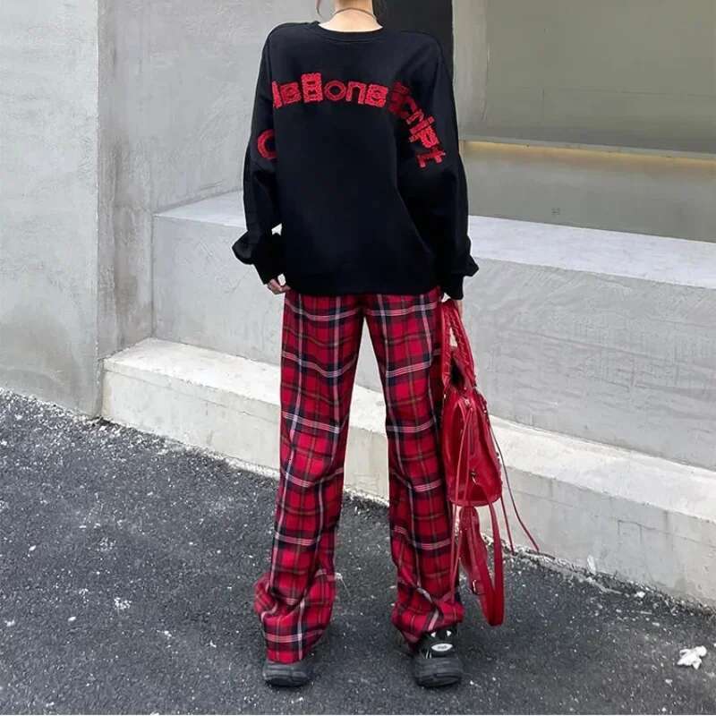 Pants for Women With Pockets Korean Fashion Autumn Winter Woman Trousers Aesthetic High Quality Elastic Chic and Elegant Slacks