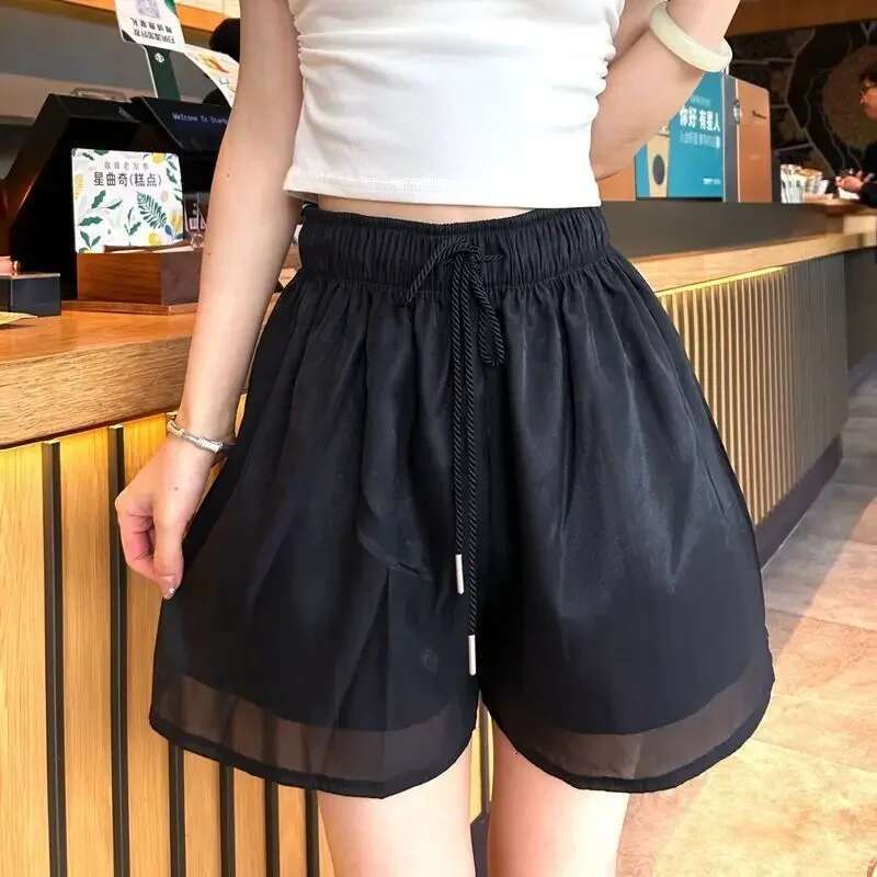Short Pants Woman High Waist 2025 Shorts for Women Elastic Womens Summer Streetwear Low Price Harajuku Fashion Stretchy Classic