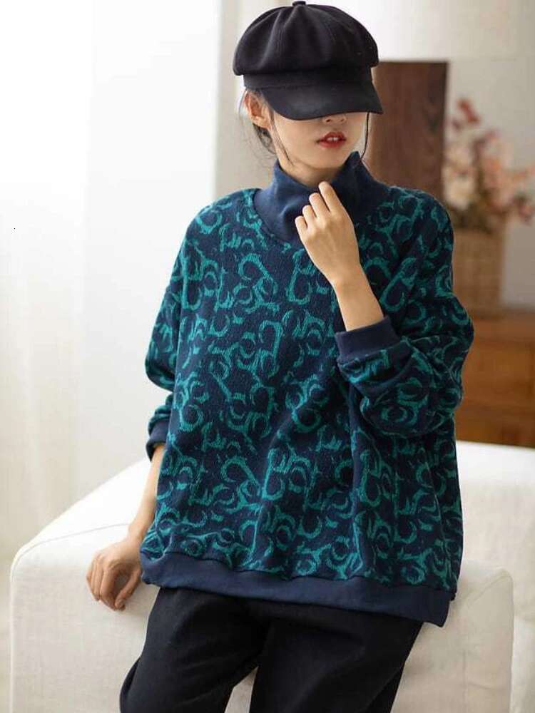 Female Clothes with Orint on Tops Baggy Pullovers Sweatshirts for Women Loose Trend Y2k Japanese Streetwear Kpop Basic Emo M Xxl