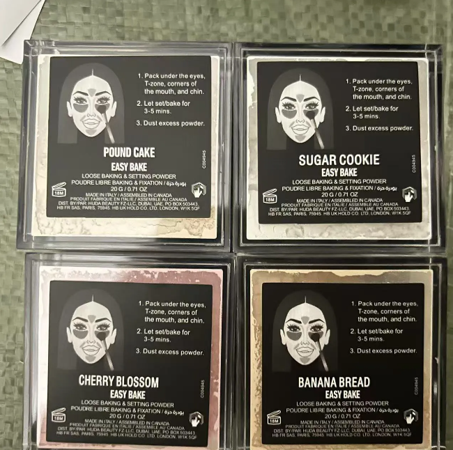 High quality 4 Colors Makeup Setting Powder 20g Face Loose Baking Setting Powder Poudre Easy Bake Fixation Natural Face Finishing Oil-control Beauty C