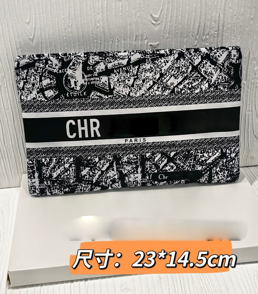 Paris map printed letters makeup bag dinner party clutch handbag organizer bag fashionable cosmetics bag