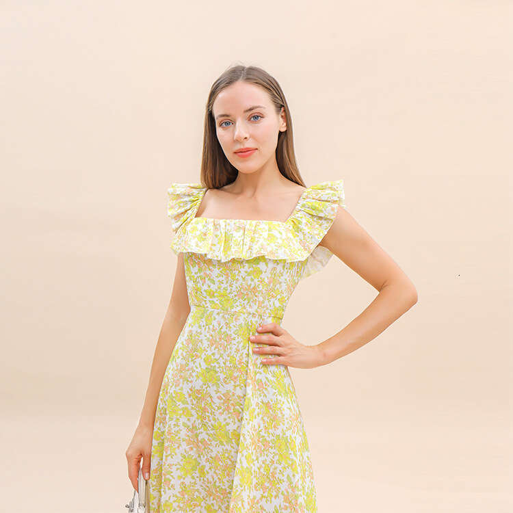 Skirt Promdress Bodysuit Dresses for Woman Elegant for A Wedding 255 # Linen Dress 2025 Summer New French Style Niche Womens Fashion Slimming Age-redu