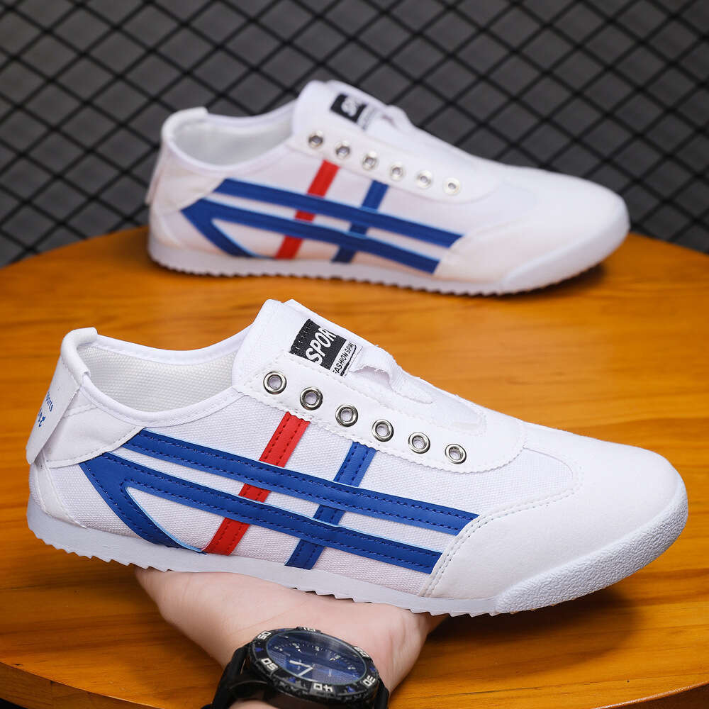 Men's New Spring Summer Versatile Flat Agan Trendy Internet Celebrity Casual Sports Shoes Men