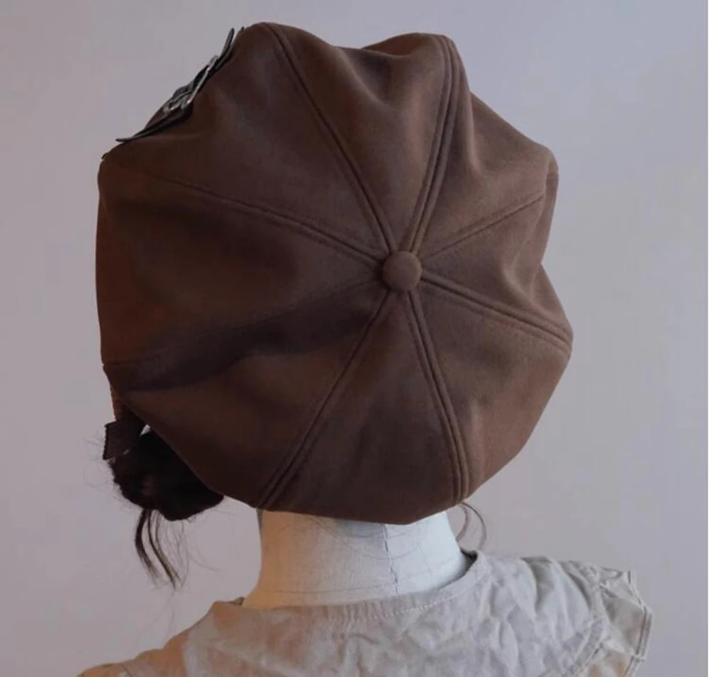 Lolita Beret Hat for Girls Harajuku Japanese Style Cute Casual Hat Cap 250604