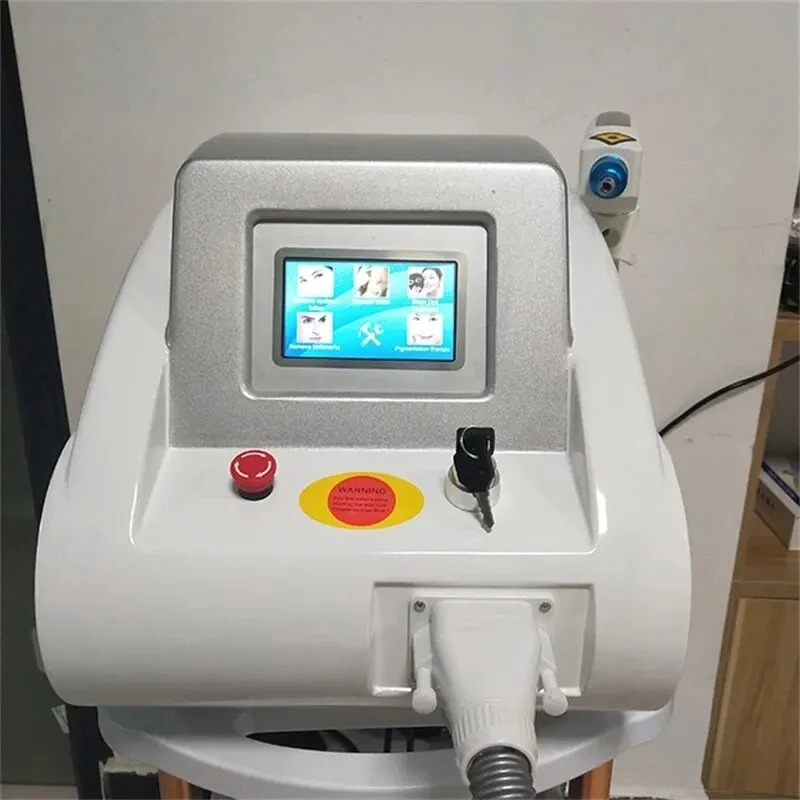 Professional Picosecond Laser Machine 1064nm 532nm 755nm Nd Yag Q Switch For Tattoo Removal And Eyebrow Removal Carbon Peeling