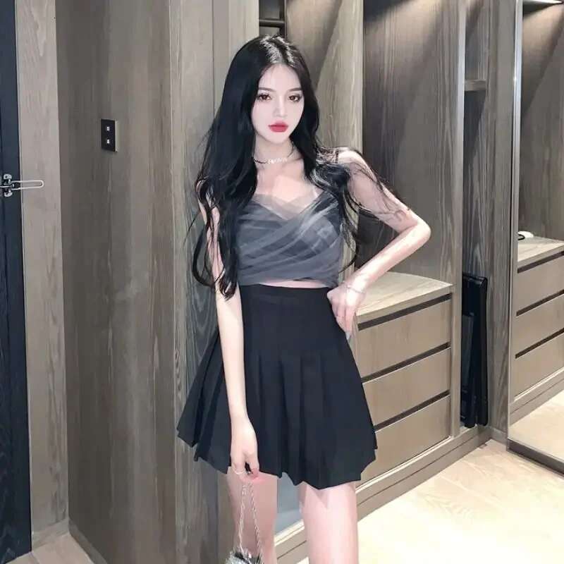 Wrap Mini Summer 2025 Woman Skirt Tight Short Skirts For Women A Line Casual Korean Style Offer 2025 New In Clothing Sales V
