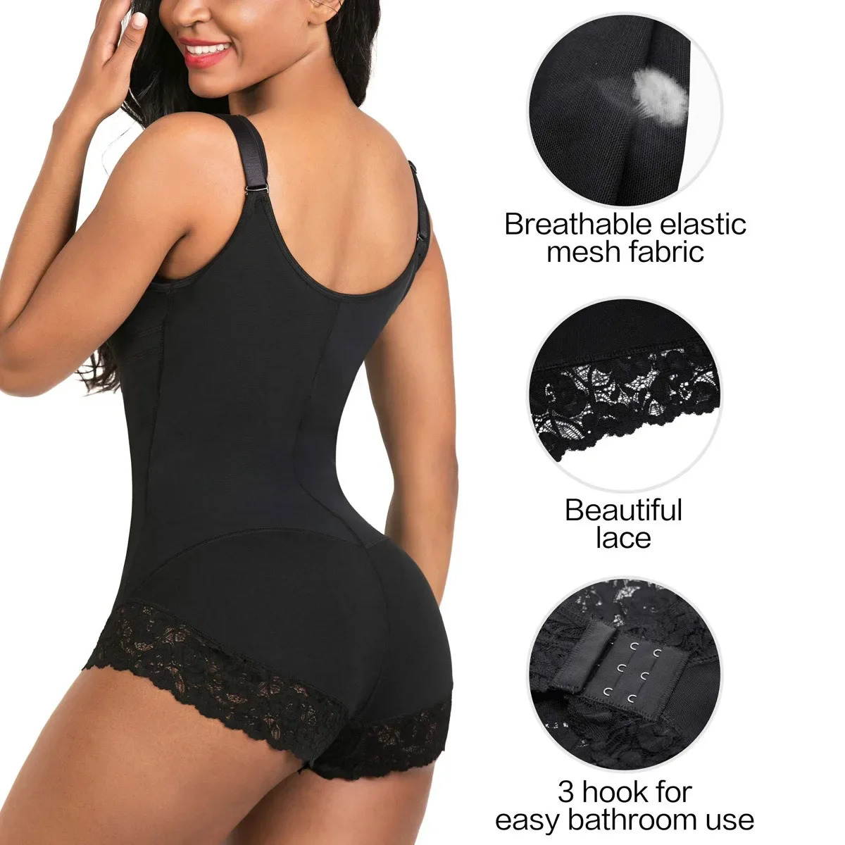 Shapewear Colombian Abdomen Woman Reducing and Shaping Girdles for Women Waist Trainer Flat Stomach Tummy Control Body Shaper 250616