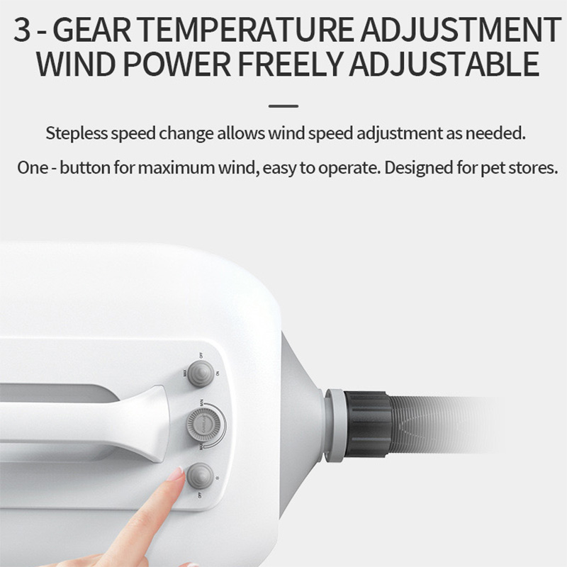 Strictly select Chaolun pet hair dryer with dual motors high power silent and large dog specific hair dryer