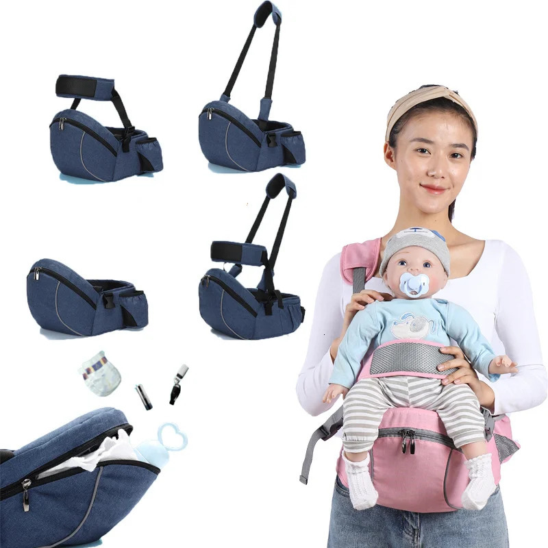 Baby Waist Stool Walkers Baby Sling Hold Waist Belt Backpack Hipseat Belt Kids Adjustable Infant Hip Seat 250617