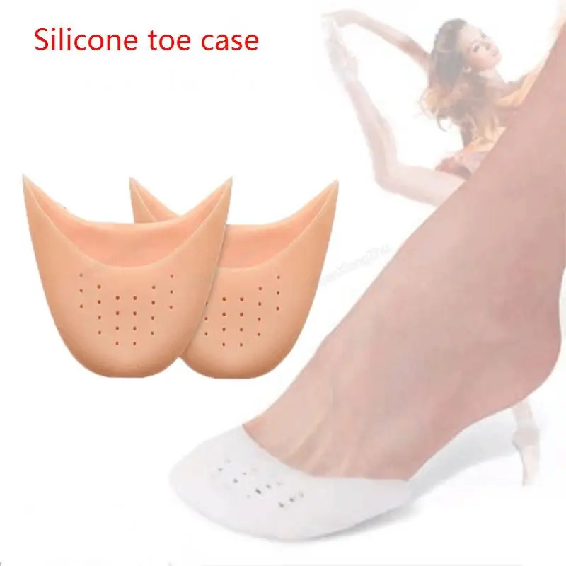 Silicone Toe protection Forefoot Pads Insoles Comfortable Shoe Pad Pain Relief Silicone Non-slip Shoe Insole for Women Foot Care 250613