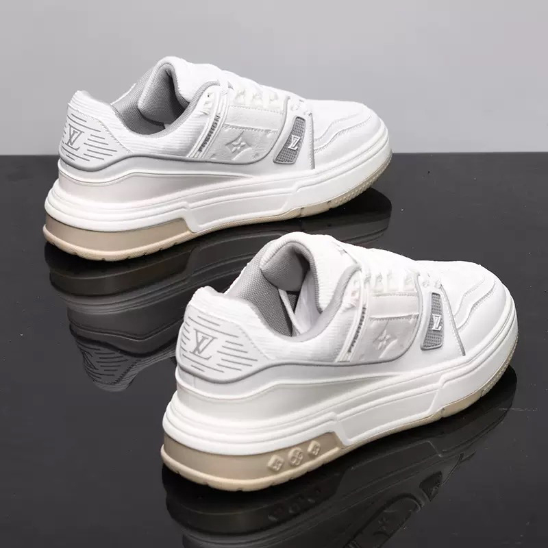 Free shipping designer Running Shoes Little white shoes for man sport outdoor white Breathable Height Increasing trainer shoes