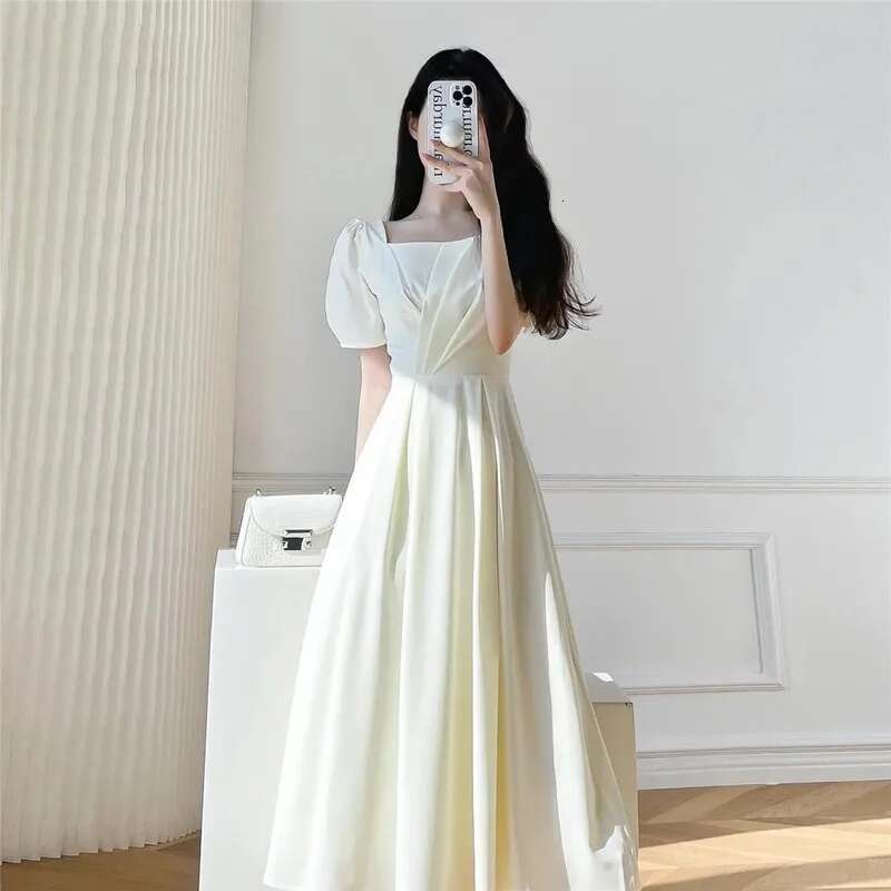 Womens Dress Satin Chic and Elegant Pretty Clothing Evening Female Dresses 2025 Chiffon Midi Prom Silk Party New In Retro Y2k X