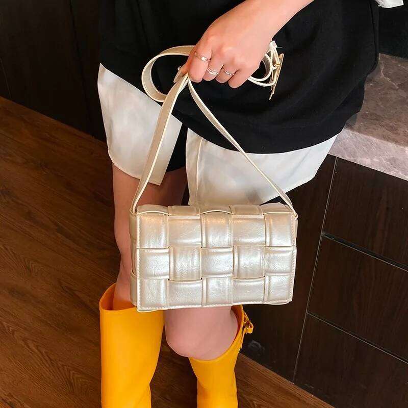 Elegant Women's Shoulder Bag Designer Leather Crossbody Handbag Ladies Tote Purse For Office & Shopping