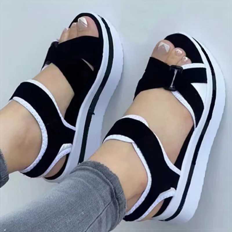 Womens Sandals Heeled Sandals Summer Shoes Woman 2025 Fashion Wedges Heels Sandals for Women Platform Summer Footwear Women Z250617