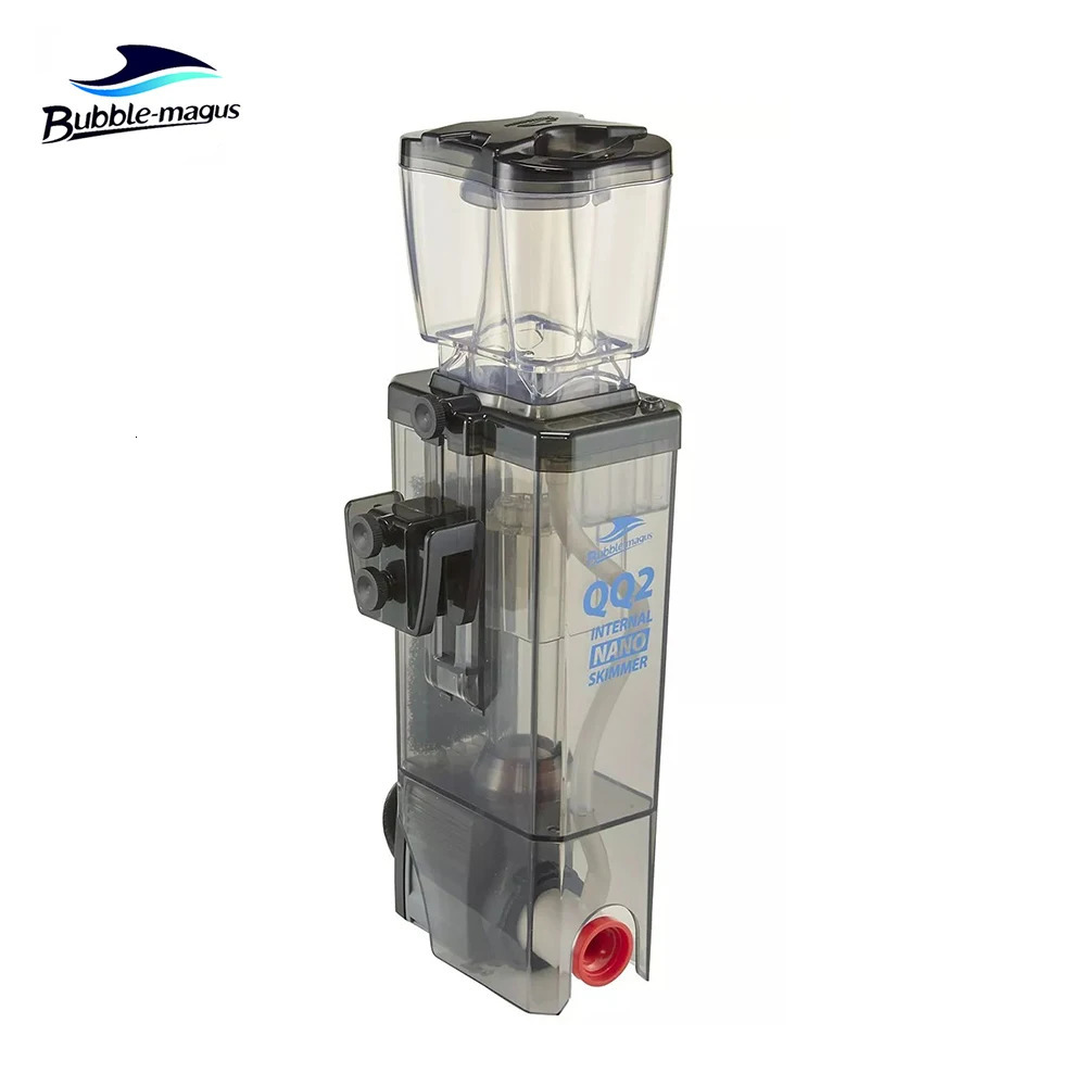 Bubble Magus BM QQ2 Internal Hang On Nano Protein Skimmer for Small Saltwater Aquarium Fish Tank Up to 25 Gallons 250613
