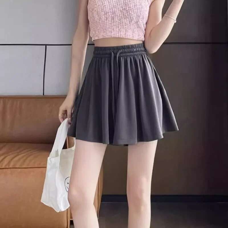 Shorts For Women Baggy Short Pants Woman Loose Skirt High Waist Culotte Design Streetwear Offer High Quality Designer Outdoor