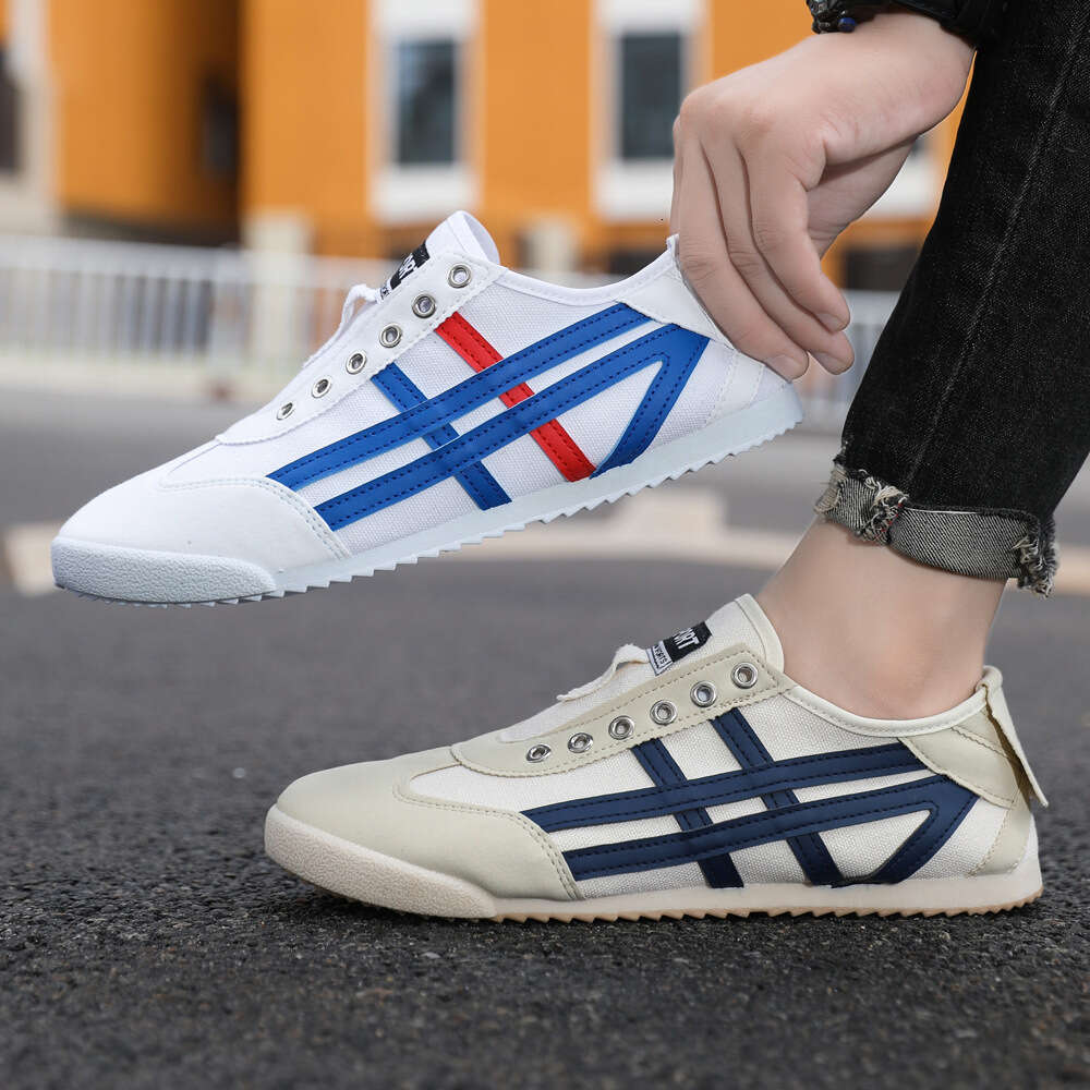 Men's New Spring Summer Versatile Flat Agan Trendy Internet Celebrity Casual Sports Shoes Men