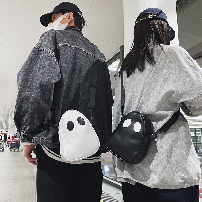 Free Shipping 2025 New Designer Bag Fashionable Fun Personalized Cute Ghost That Woman's Universal Crossbody Bag Trendy High-quality Shopping Bag