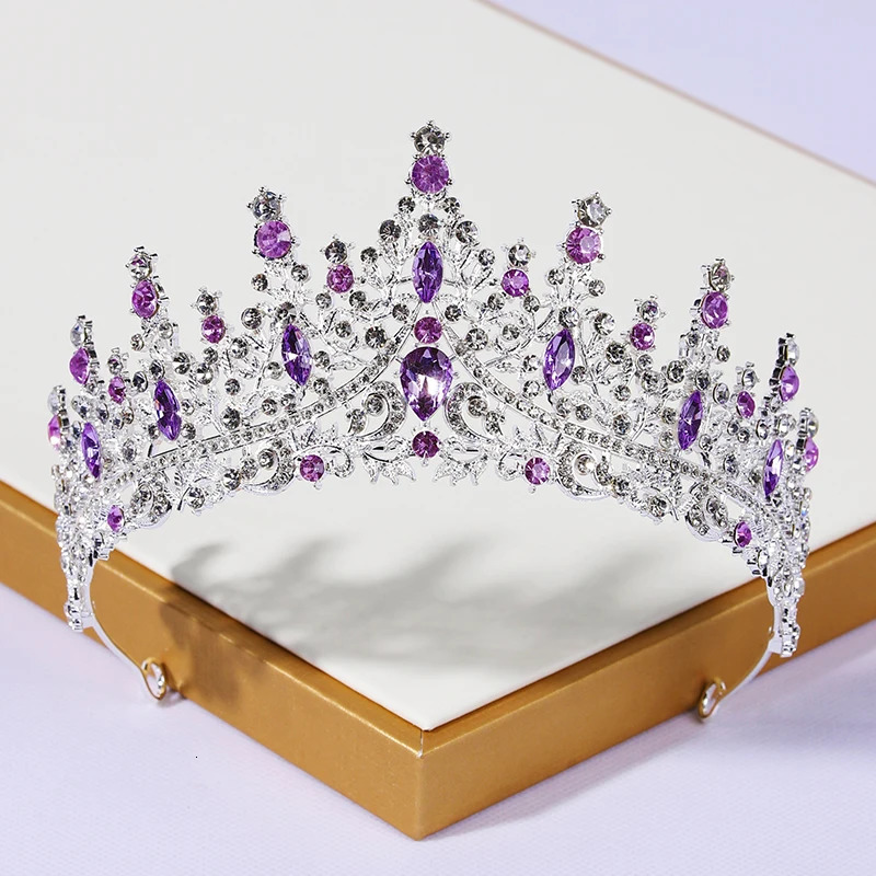Bride Crown Headwear Female Crystal Rhinestone Wedding Alloy Accessories Jewelry Birthday Little Princess Student Adult Gi 250603