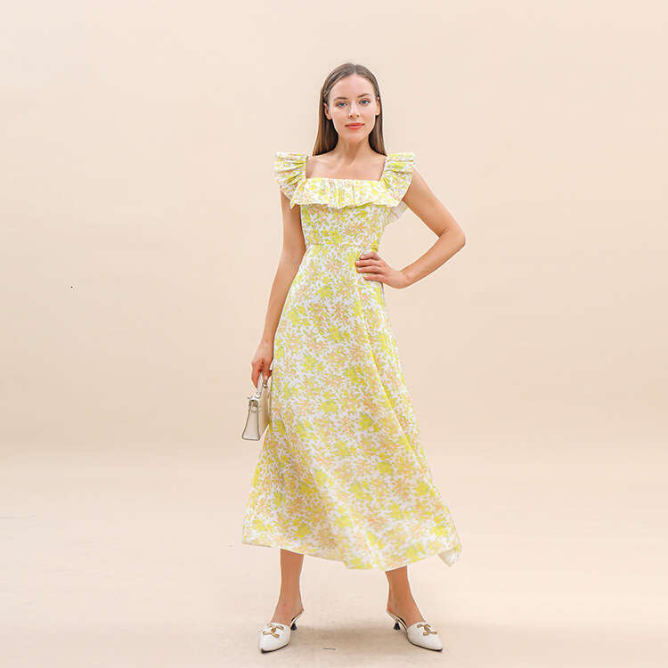 Skirt Promdress Bodysuit Dresses for Woman Elegant for A Wedding 255 # Linen Dress 2025 Summer New French Style Niche Womens Fashion Slimming Age-redu