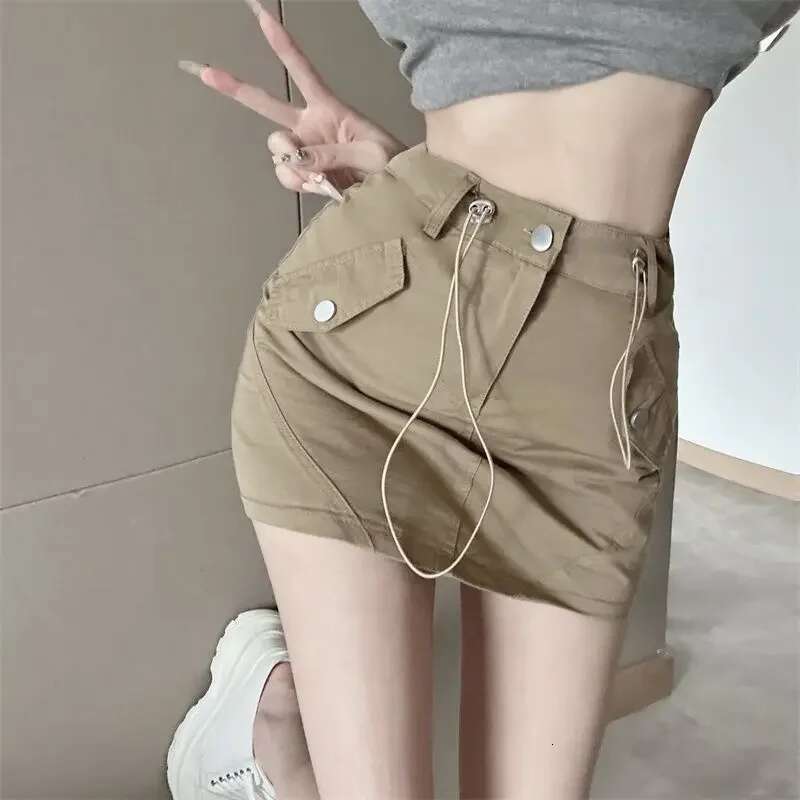 High Waist Woman Skirt Wrap Zipper Tight Skirts for Women Summer Streetwear Chic and Elegant Quality Cheap Stylish Modest Luxury