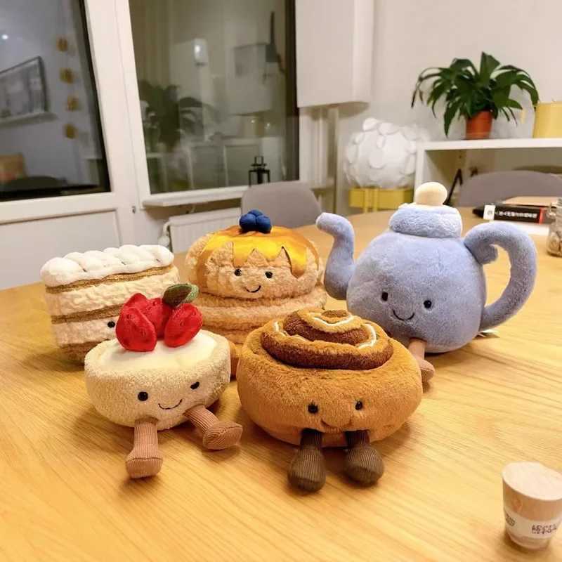 10cm Bread Doll Cinnamon Roll Grape Roll French Stick Interactive Toy Christmas Girl T250617