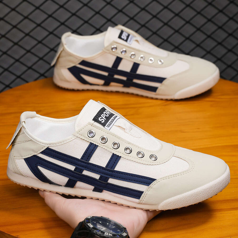 Men's New Spring Summer Versatile Flat Agan Trendy Internet Celebrity Casual Sports Shoes Men