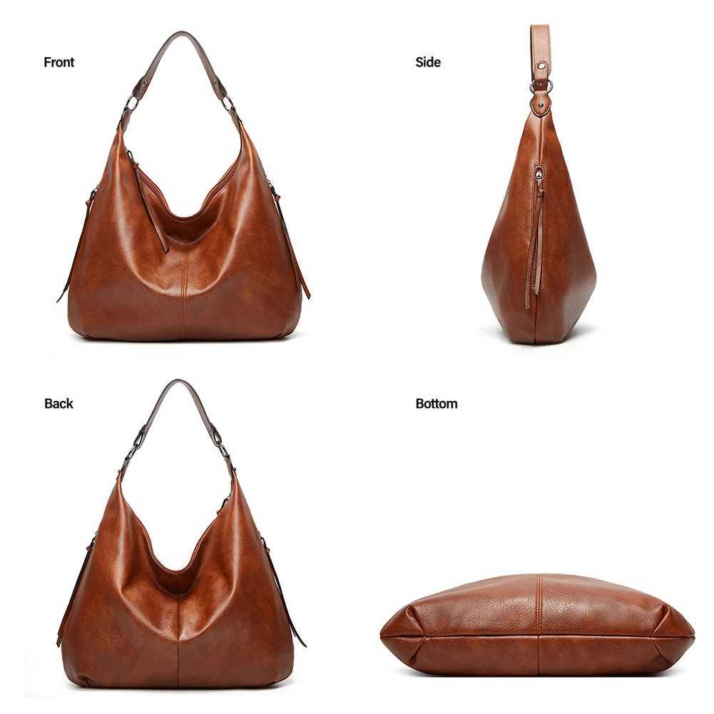 Fashion PU Leather Hobo-Bag For Women Large Capacity Stylish Waist Bag For Dating Hiking Multi-Purpose Tote Bag for Women Z250617