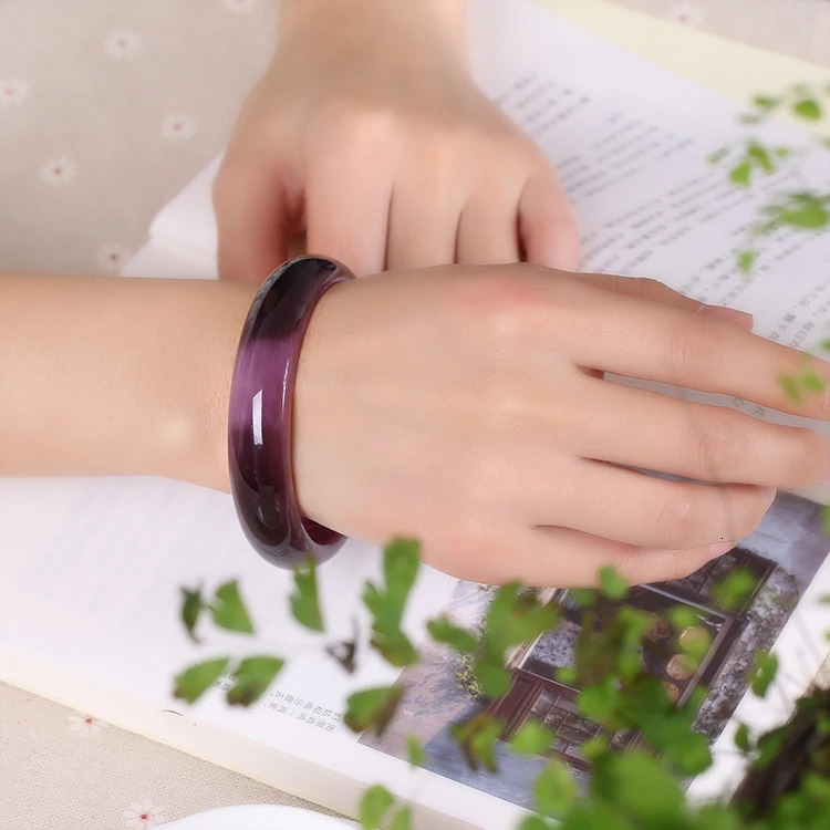 Violet Opal Womens Fashion Versatile Trick Luck Transfer Bracelet 250616