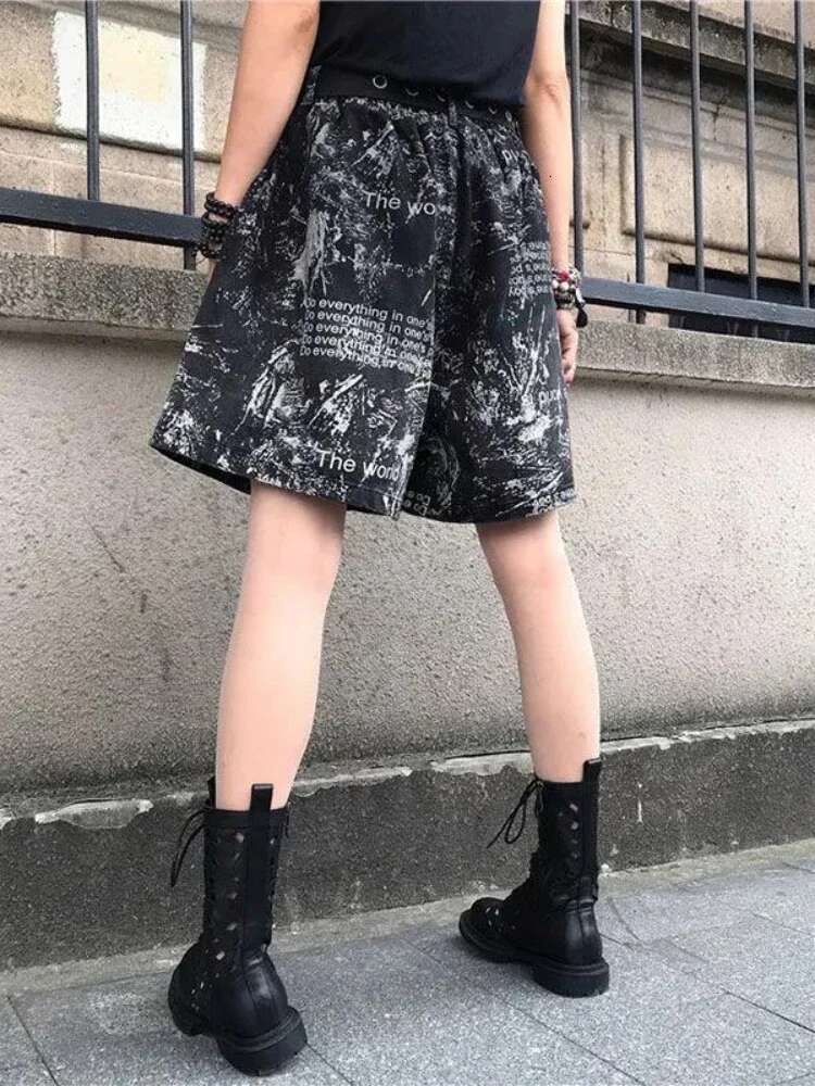 Wide With Waist Pocket Denim Shorts for Women Stretchy Outfits Outdoor Harajuku Fashion Streetwear Hot XL Short Jean Pants Woman