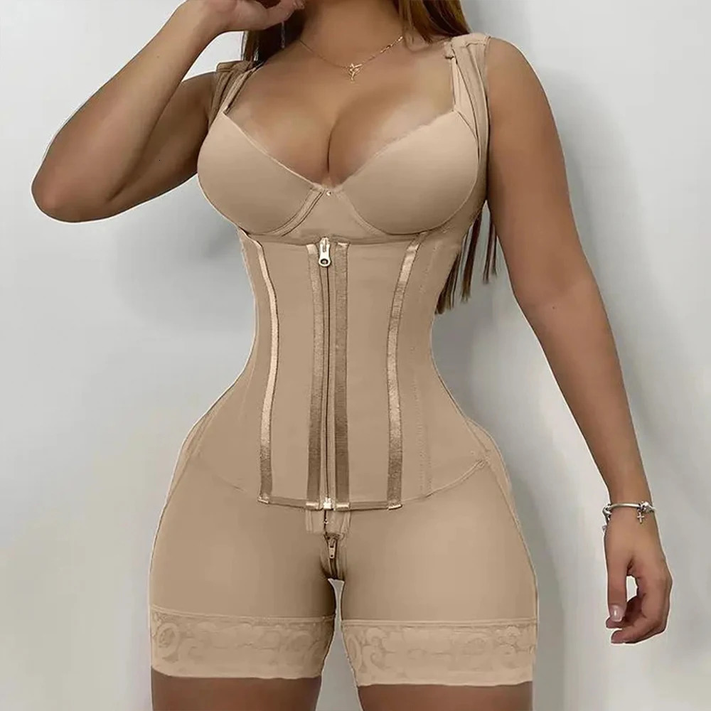 High Compression Reducing and Shapers Girdle for Women Butt Lifter Body Shaper Colobiana Abdomen Control Shapewear Panties 250616
