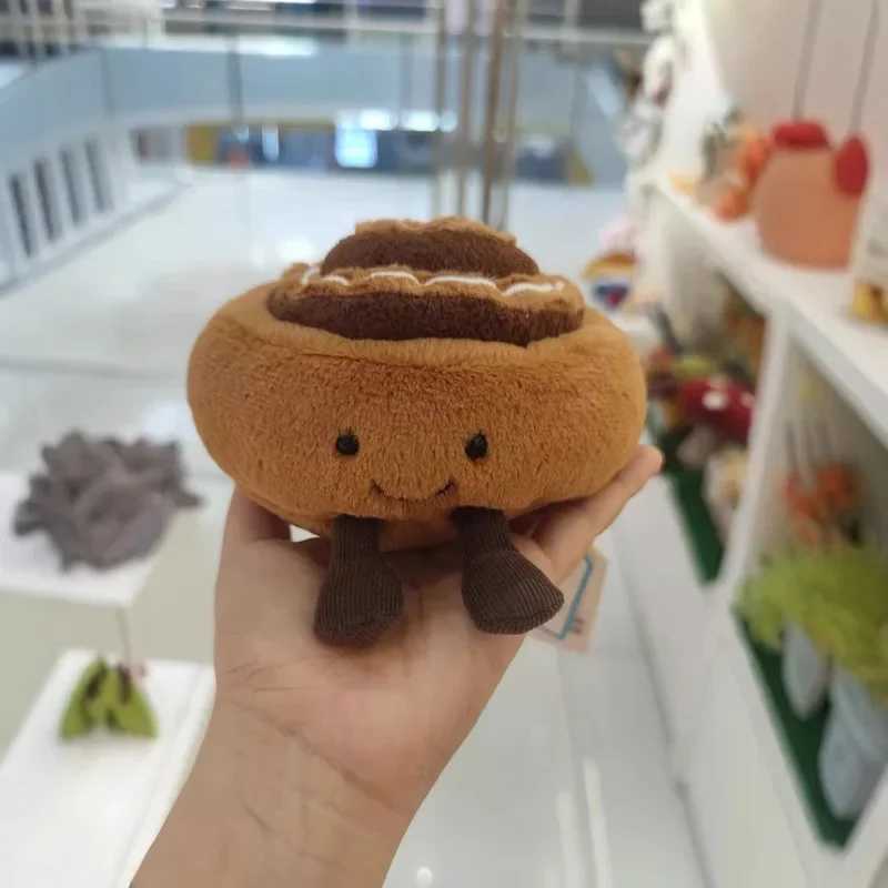 10cm Bread Doll Cinnamon Roll Grape Roll French Stick Interactive Toy Christmas Girl T250617