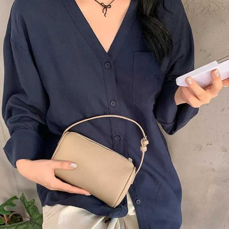 X5XA Eye Catching Cylinder Handbag PU Leather Shoulder Bags With Adjustable Strap For Casual Outings And Special Events Z250617