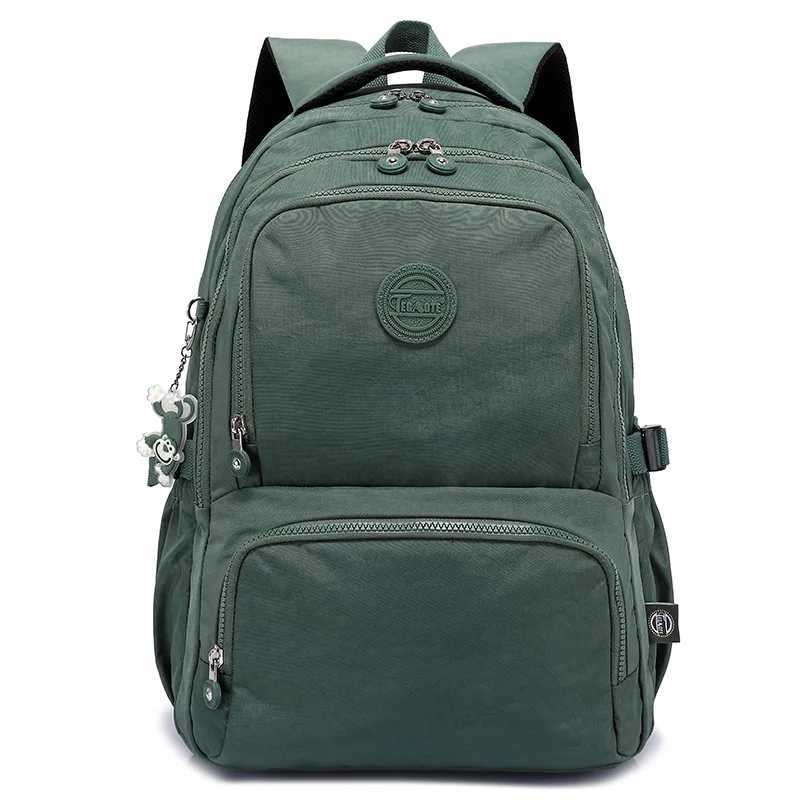 TEGAOTE Mens Backpack Travel Bag Nylon Waterproof Womens Backpack School Bags for Teenagers Z250617