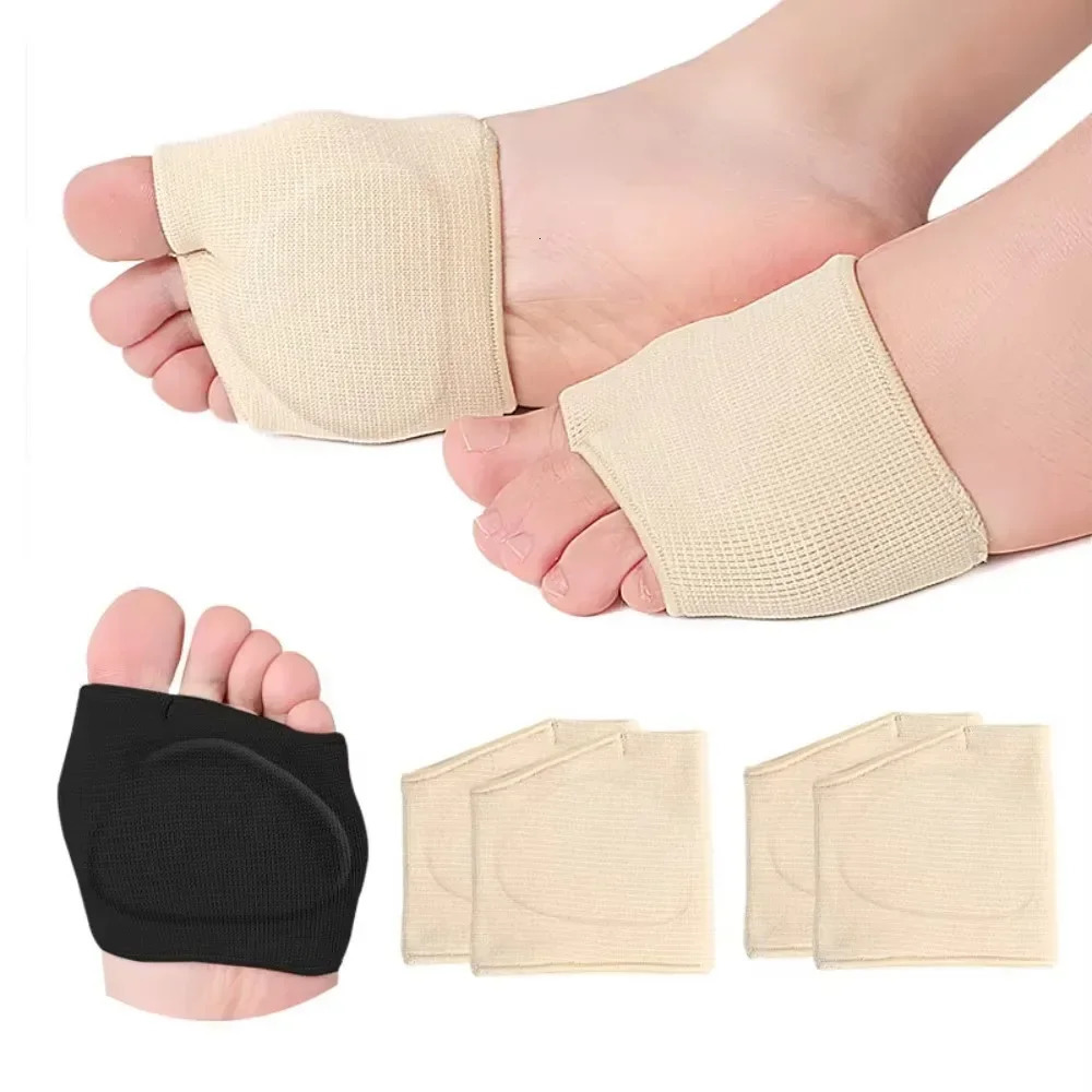 Metatarsal Pads for Women and Men Forefoot Pad for Ball of Foot Pain Relief Insoles Half Sock Support Soft Gel Foot Cushion 2pcs 250613