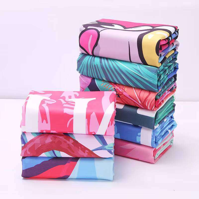 Quick-Dry Sand-Free Heat Transfer Printing Suede Swimming Pool Summer Sublimation Microfiber Beach Towel