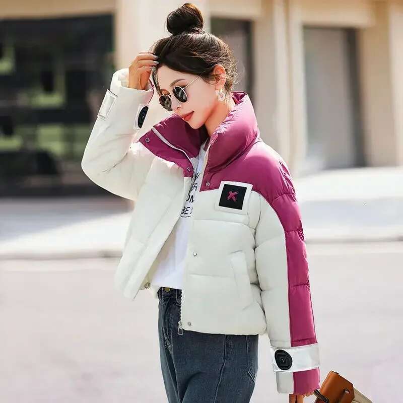Loose Casual Coats for Women Zip-up Parkas Woman Short Discount New in Outerwears Jackets Youthful Korean Style Clothing Great