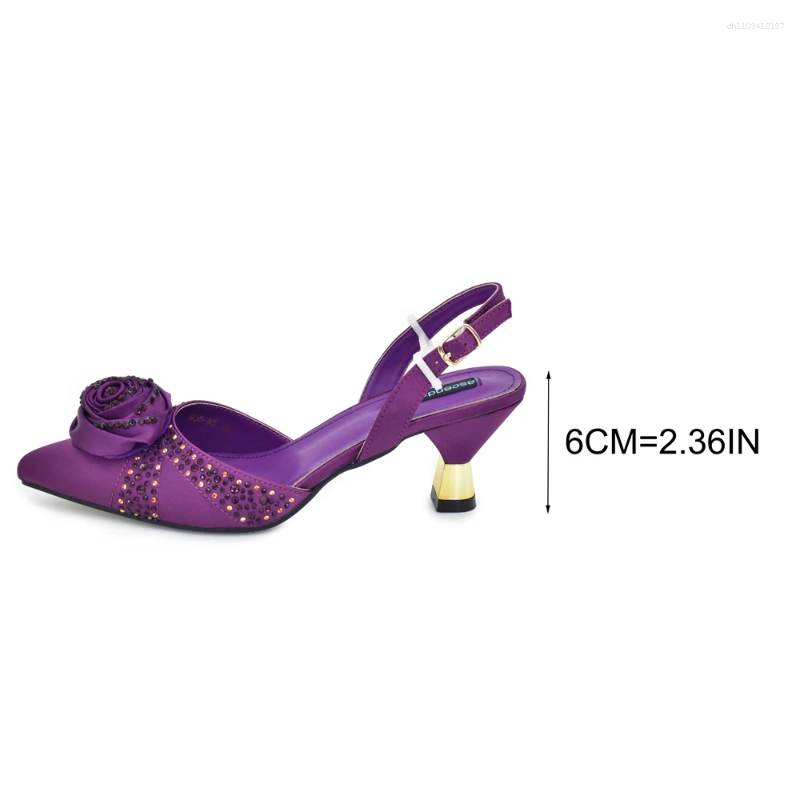 Dress Shoes Design Shoe And Bag Set For Party In Women Nigerian African Bags Wedding Luxury Elegant Pumps