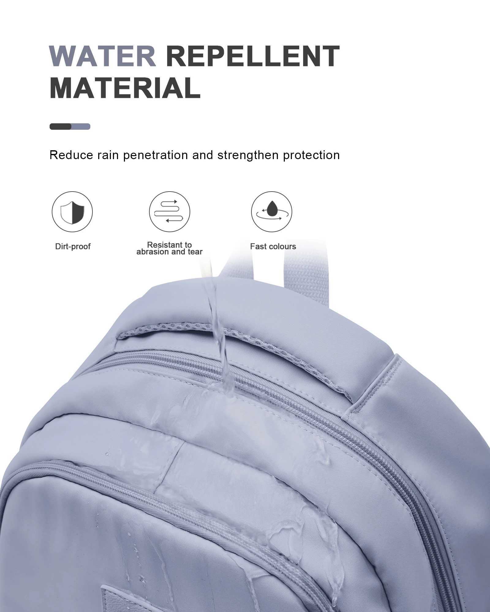 School Bag Lightweight Casual Daypack College Laptop Backpack for Men Women Water Resistant Travel Rucksack for Sports High Z250617